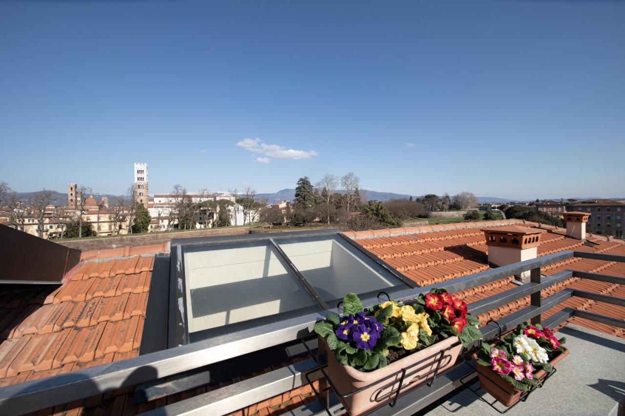 Rooftop Delight With Terrace Lucca Kültér fotó