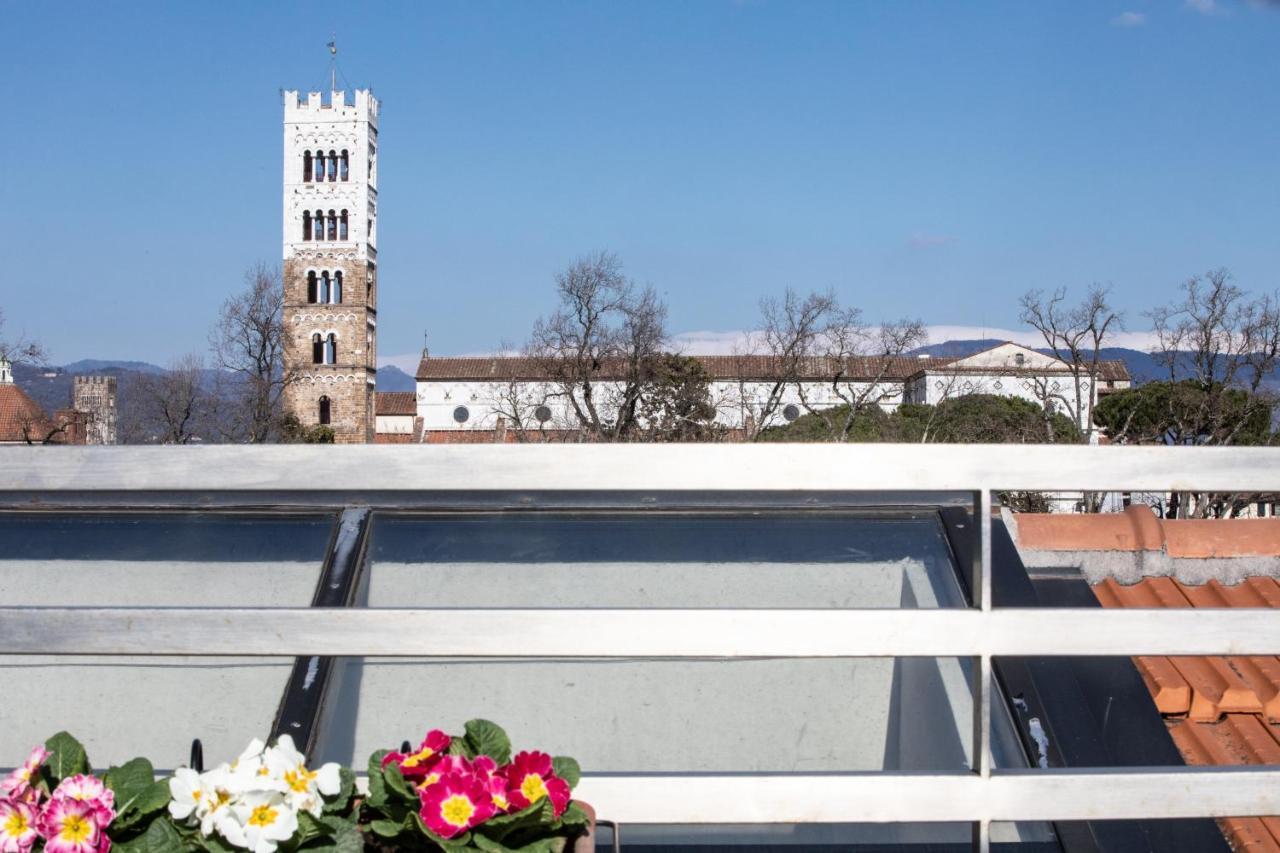 Rooftop Delight With Terrace Lucca Kültér fotó